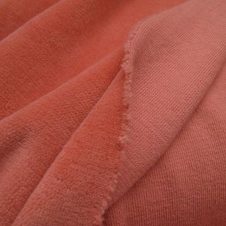 Dyed Cotton Velour Fabric